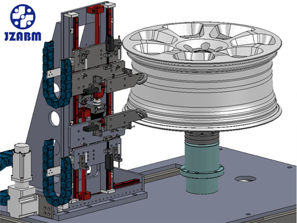 轮毂跳动检测机